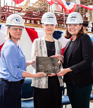 LPD 29 Keel Authentication Ceremony