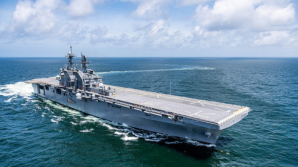 LHA 7 Sea Trials
